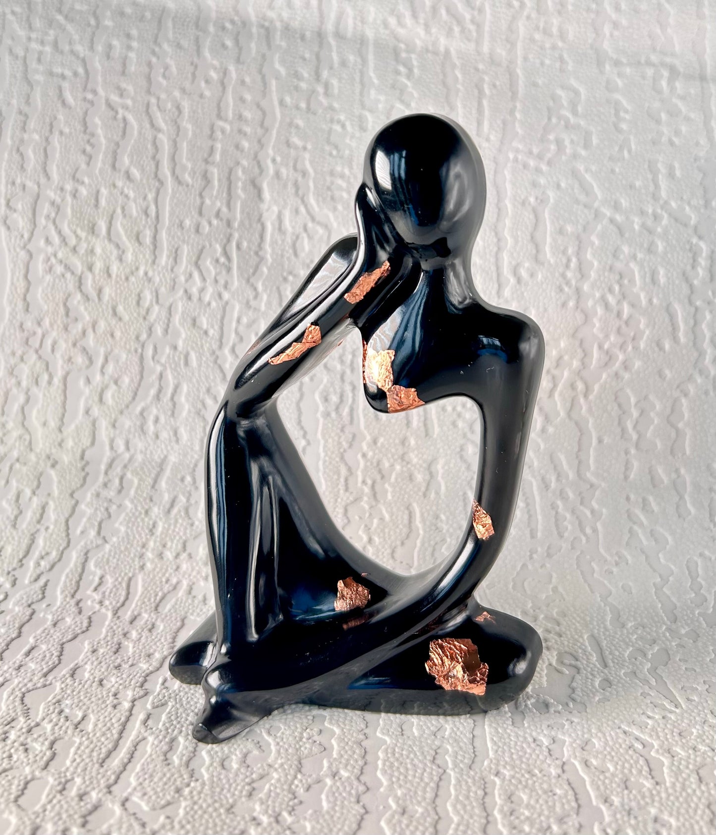 Metallic Foil Thinking Men Ornaments