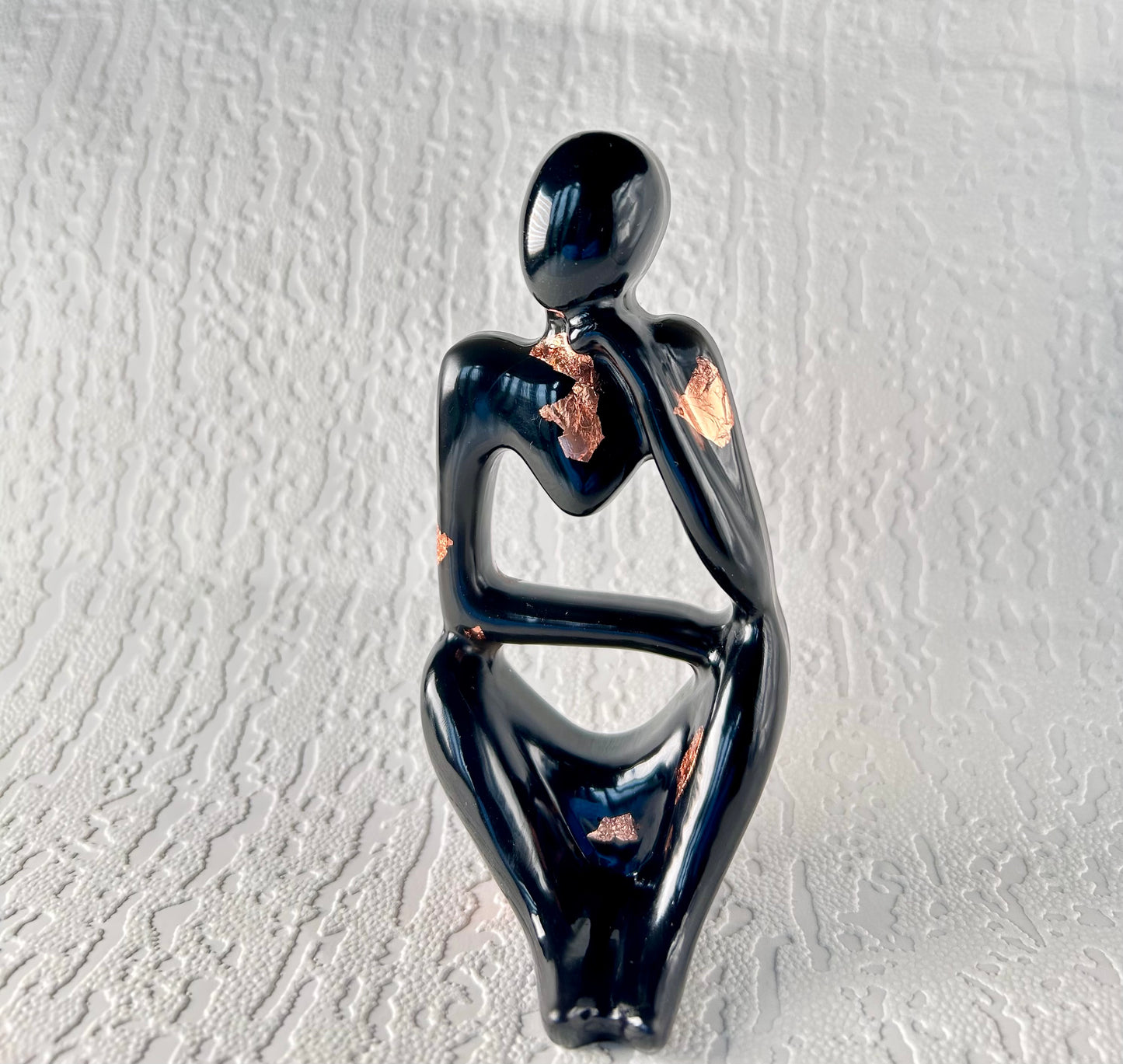 Metallic Foil Thinking Men Ornaments