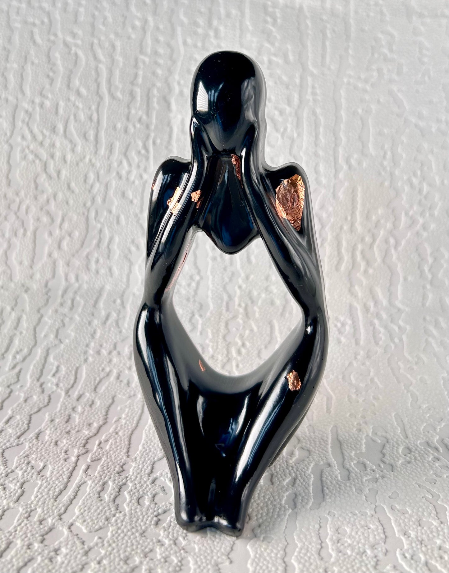 Metallic Foil Thinking Men Ornaments