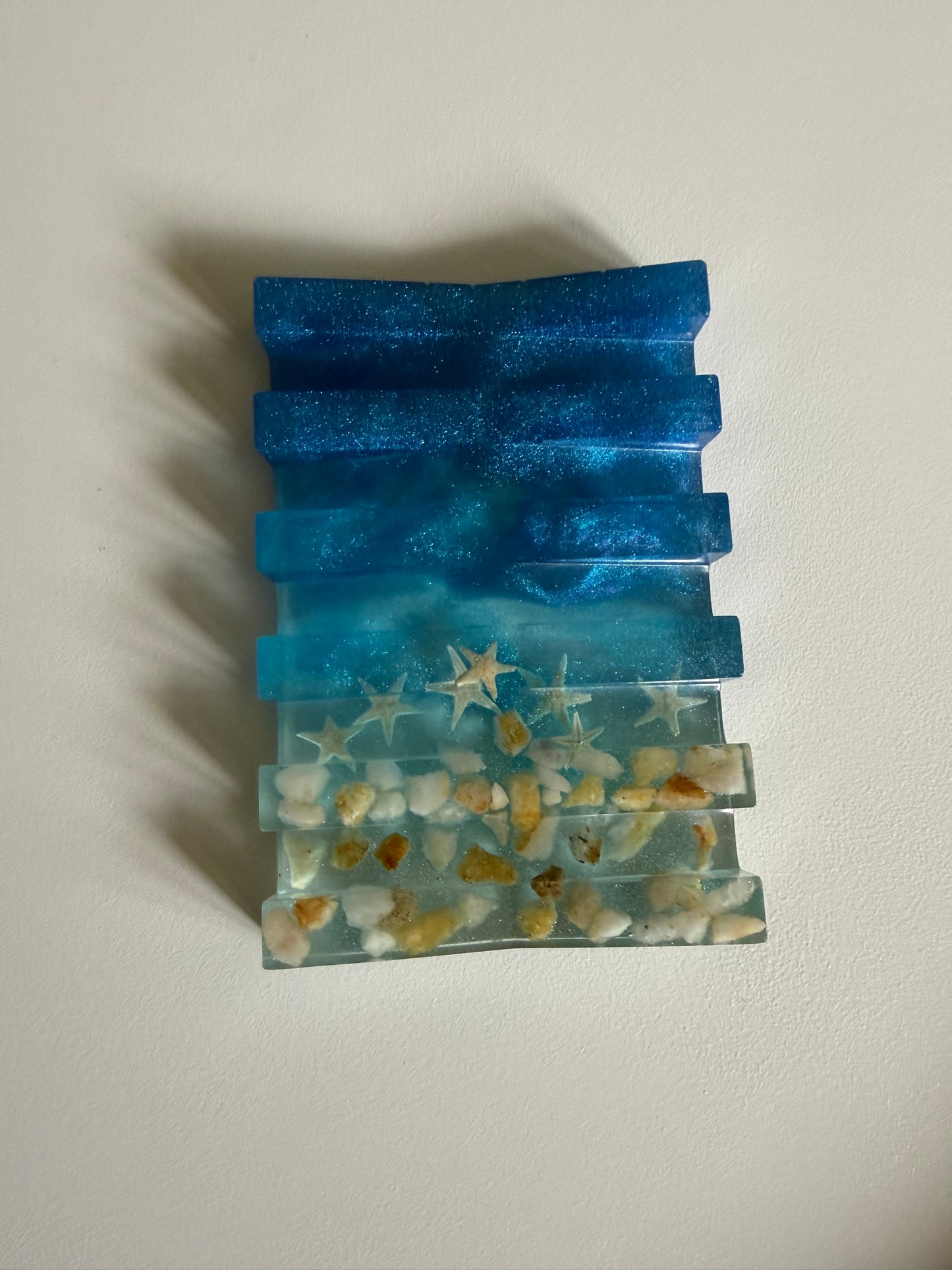 Beach themed soap dish