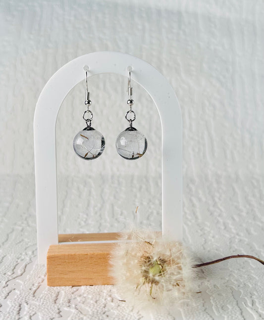 Dandelion earrings